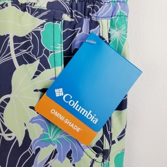 Columbia Bogata Bay Stretch Floral Printed Shorts NWT size XXL - Picture 6 of 16